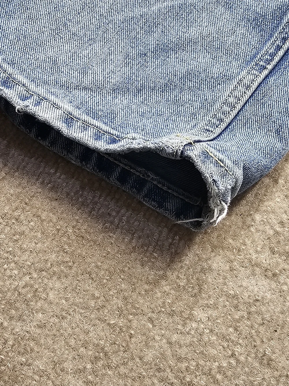 Vintage Old Navy Painter Carpenter Jeans Boys 14 Adjustable Waist Denim 90s